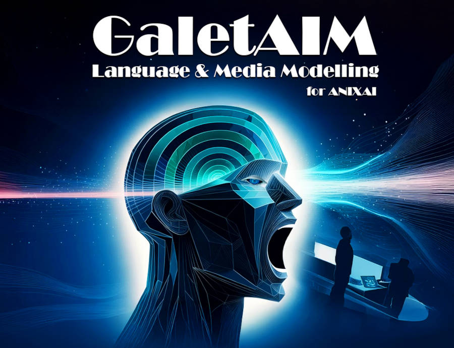 GaletAIM Module of AILOJZ for ANIXAI. Creative AI Head Representation